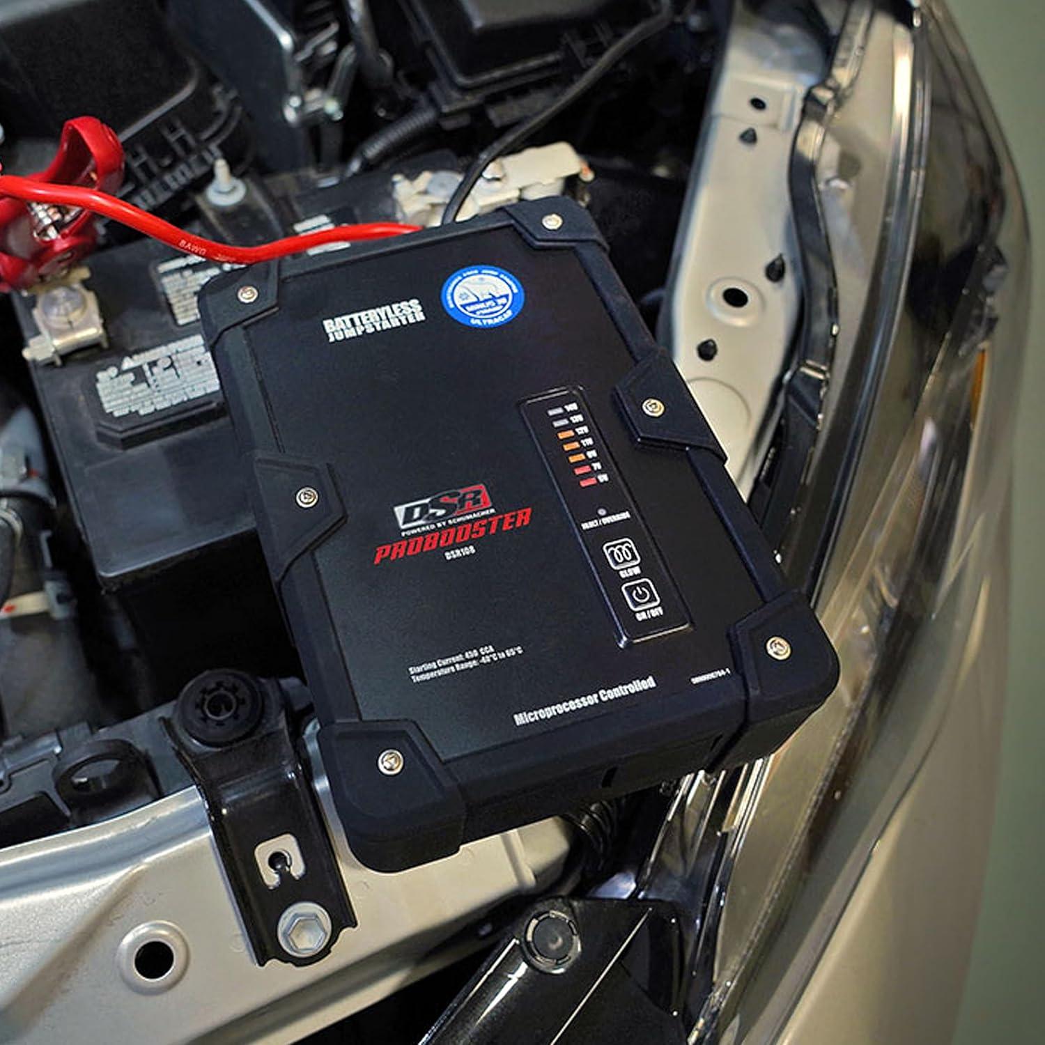 imageSchumacher DSR108 DSR ProSeries Batteryless Jump Starter  12V 450A for Gas and Diesel Engines