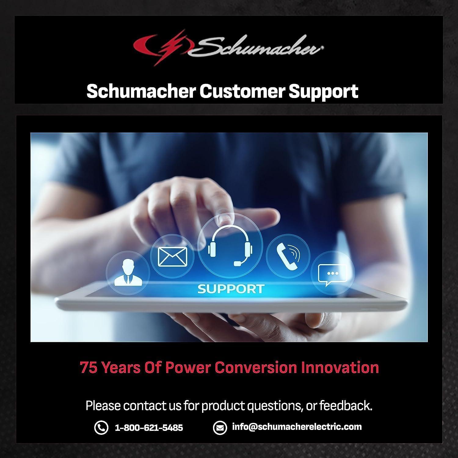imageSchumacher Electric 240V  50A Hardwired Level 2 EV Charger  with SAEJ1772 Universal Connector  Durable Corosion Resistant for Home ampamp Garage Installation  SEV1600HW