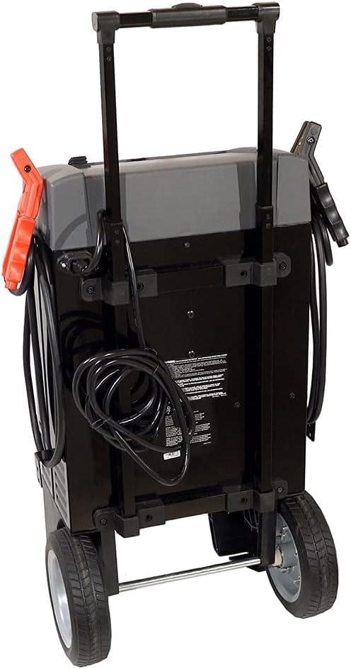 imageSchumacher Electric DSR Pro Series 12V Battery Charger ampamp Engine Starter  Heavy Duty Wheeled Battery Charger  250 Peak Amps  for Cars Trucks RVs ampamp More  DSR121DSR123