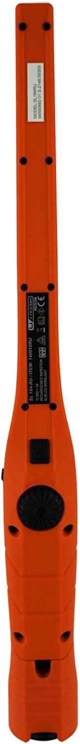 imageSchumacher Electric Slim Inspection Lamp and Magnetic Work Light Dimmer Switch 360 Degree Swivel and Tilt Two Lighting Modes HandsFree with Magnetic Base and Hook SL184RURed