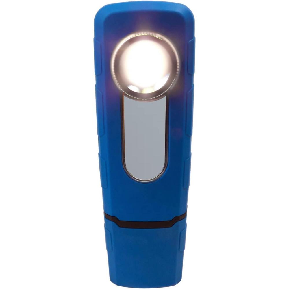 imageSchumacher Electric Color Match 400 Lumen LED Cordless Work Light 360 Degree MultiAngle Positioning 90 Degree Tilt 95 CRI Water Resistant SL943