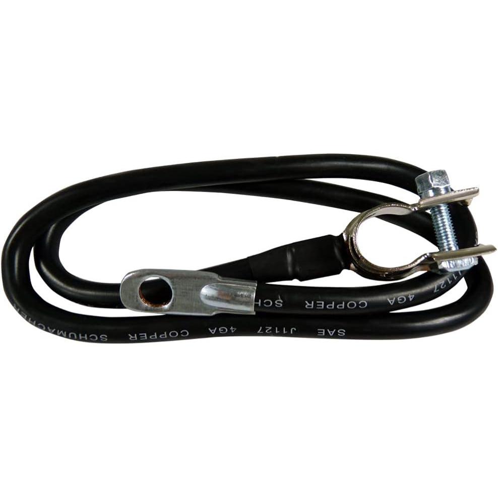 imageSchumacher Electric Top Terminal Battery Cable BAF432T 4 Gauge 32 Inches for Automotive Marine and Power Sport Batteries With OneYear Limited Warranty 1 Unit