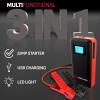 imageSchumacher Electric 1000 Peak Amp 12V Portable Lithium Car Battery Jump Starter ampamp Power Pack  Lithium Ion Jump Box  with USB Charging ampamp LED Emergency Light  SL16391000 Amp Pack of 2