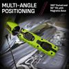 imageSchumacher Electric 400 Lumen LED Cordless Work Light and Torch 360 Degree MultiAngle Positioning 90 Degree Tilt Magnetic Mounts SL360GU