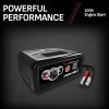 imageSchumacher Electric 6A Car Battery Charger and 100A Engine Starter 4in1 Solution Maintainer 20A Boost for 12V Power Sport Automotive and Marine Batteries SC1341