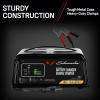 imageSchumacher Electric 6A Car Battery Charger and 50A Engine Starter 4in1 Solution Maintainer 10A Boost for 12V Power Sport Automotive and Marine Batteries SC136150A 12V Car Battery Charger