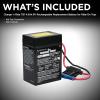 imageSchumacher Electric 6V Battery for Ride On Toys  45 AH  with Replaceable Fuse  6 Volt Rechargeable Battery for Kid Trax KT1269WM ampamp Other Vehicles with B Connector  Safe ampamp Easy to Use