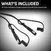 imageSchumacher Electric Battery Charger Extension Cord with QuickConnect Ends EC25 25 Feet Use with Schumacher Battery Chargers and Maintainers