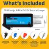 imageSchumacher Electric Charge N Ride 6V  12V Battery Charger for Ride on Toys  3Amp Fast Charge  Compatibile with Major RideonToy Brands  Comes with 5 Different Connectors CR9