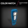 imageSchumacher Electric Color Match 400 Lumen LED Cordless Work Light 360 Degree MultiAngle Positioning 90 Degree Tilt 95 CRI Water Resistant SL943