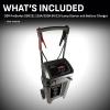 imageSchumacher Electric DSR Pro Series 12V Battery Charger ampamp Engine Starter  Heavy Duty Wheeled Battery Charger  250 Peak Amps  for Cars Trucks RVs ampamp More  DSR121DSR131