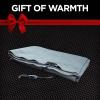 imageSchumacher Electric Heated Polar Fleece Lap Blanket SA877 64 Inch Cord for Emergencies Road Trips Camping and Tailgating Plugs into 12 Volt DC Accessory OutletGray