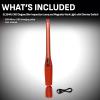 imageSchumacher Electric Slim Inspection Lamp and Magnetic Work Light Dimmer Switch 360 Degree Swivel and Tilt Two Lighting Modes HandsFree with Magnetic Base and Hook SL184RURed