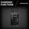 imageSchumacher Electric Wheeled Automatic 6A Car Battery Charger and 150A Engine Starter 4in1 Solution Maintainer 20A Boost for 12V Automotive and Marine Batteries SC1364
