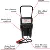 imageSchumacher Electric Wheeled Automatic 6A Car Battery Charger and 200A Engine Starter 4in1 Solution Maintainer 40A Boost for 12V Power Sport Automotive and Marine Batteries SC1285