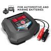 imageSchumacher Electric Wheeled Automatic 6A Car Battery Charger and 200A Engine Starter 6in1 Solution Maintainer 40A Boost for 6V12V Power Sport Automotive and Marine Batteries SC1309612V 40200A