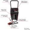 imageSchumacher Electric Wheeled Automatic 6A Car Battery Charger and 300A Engine Starter 4in1 Solution Maintainer 60A Boost for 6V12V Power Sport Automotive and Marine Batteries SC140040200A