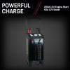 imageSchumacher Electric Wheeled Manual 10A Car Battery Charger and 200A Engine Starter 2in1 Solution 50A Boost for 12V24V Power Sport Automotive and Marine Batteries SC1633