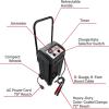 imageSchumacher Electric Wheeled Manual 10A Car Battery Charger and 250A Engine Starter 2in1 Solution 50A Boost for 6V12V Power Sport Automotive and Marine Batteries SC1445200 Amp