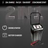 imageSchumacher Electric Wheeled Manual 10A Car Battery Charger and 250A Engine Starter 2in1 Solution 50A Boost for 6V12V Power Sport Automotive and Marine Batteries SC1445250 Amp