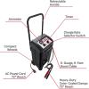 imageSchumacher Electric Wheeled Manual 10A Car Battery Charger and 250A Engine Starter 2in1 Solution 50A Boost for 6V12V Power Sport Automotive and Marine Batteries SC1445250 Amp