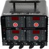 imageSchumacher Electric 4 Bank Battery Charger Maintainer  Automatic MultiBank 6V  12V Maintainer for Cars Trucks SUVs  Smart Amperage Control  Overcharge ampamp ShortCircuit Protection  DSR125Charger