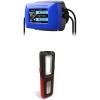 imageSchumacher Electric Ship n Shore TwoBank OnBoard 15A Car Battery Charger and Maintainer 2in1 Solution Sequential Charging for Power Sport Automotive and Marine Batteries SC1644Bundle