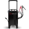 imageSchumacher Electric Wheeled Manual 10A Car Battery Charger and 200A Engine Starter 2in1 Solution 50A Boost for 12V24V Power Sport Automotive and Marine Batteries SC1633