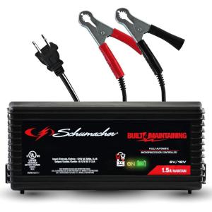 imageSchumacher Electric 15A Car Battery Charger and Maintainer 3in1 Solution for 6V12V Power Sport Automotive and Marine Batteries SC1355