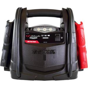 imageSchumacher Electric 600A Car Battery Jump Starter and Portable Power Station 3in1 Solution 12V DC Charging for Power Sport Automotive and Marine Batteries SJ1329600 Peak Amps