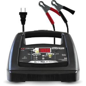 imageSchumacher Electric 6A Car Battery Charger and 100A Engine Starter 6in1 Solution Maintainer 30A Boost for 6V12V Power Sport Automotive and Marine Batteries SC13086V  12V Battery Charger  Engine Starter