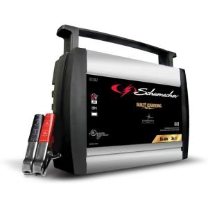 imageSchumacher Electric 6A Car Battery Charger and Maintainer 3in1 Solution for 6V12V Power Sport Automotive and Marine Batteries SC13573