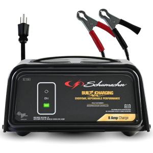 imageSchumacher Electric 8A Car Battery Charger and Maintainer 3in1 Solution for 6V12V Power Sport Automotive and Marine Batteries SC1363