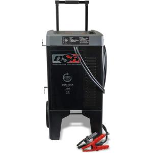 imageSchumacher Electric DSR Pro Series 12V Battery Charger ampamp Engine Starter  Heavy Duty Wheeled Battery Charger  250 Peak Amps  for Cars Trucks RVs ampamp More  DSR121DSR121