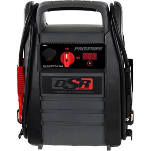 imageSchumacher Electric DSR ProSeries DSR167 Jump Starter Inverter and Portable Power Station with AC 12Volt DC and USB Outlets 2250 Amps 12 Volt 400 Watt Black and Gray 1 Unit