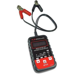 imageSchumacher Electric Digital Battery Tester BT175 3in1 12 Volt for Use with Motorcycle ATV Marine Car SUV Truck RV and Classic Car Batteries