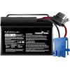 imageSchumacher Electric Charge n Ride Rechargeable Replacement Battery for Rideon Toys TB4 Compatible with Peg Perego Brand 12 Amp Hours 12 Volt