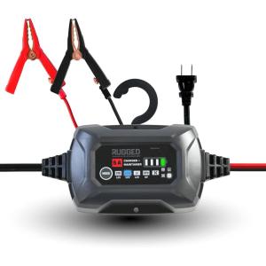 imageSchumacher Electric Rugged 5A Car Battery Charger and Maintainer 3in1 Solution for 6V12V Power Sport Automotive and Marine Batteries SC1682